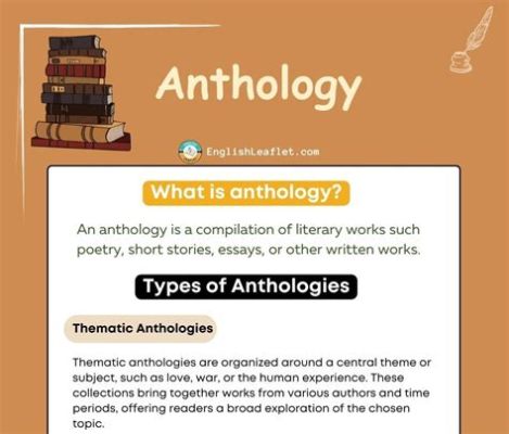 what is a anthology series what does it mean to curate a collection of stories